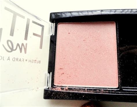 Maybelline Fit Me Blush Review Swatches Medium Nude Vanitynoapologies Indian Makeup And