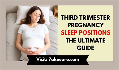 third trimester pregnancy sleep positions