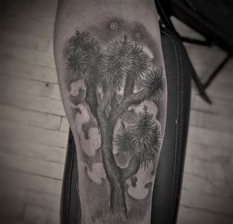 Joshua Tree Tattoo By Christina Ramos At Memoir Tattoo Tree Tattoo I