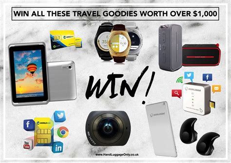 Win Our 1000 Ultimate Travel Giveaway Worldwide Entry Travel