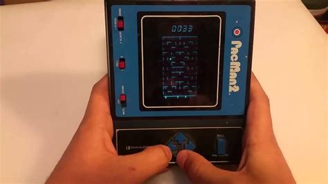 Check It Out Pacman 2 Handheld Game By Entex Electronics Youtube