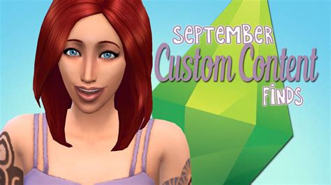 The Sims 4 Custom Content Finds September 2014 Youtube