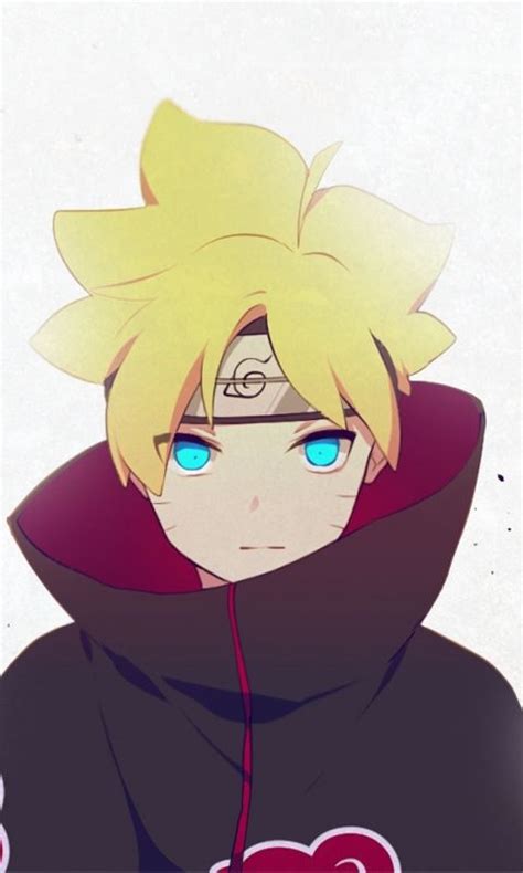Blonde boruto minimal Naruto Shippūden anime boy 480x800 wallpaper