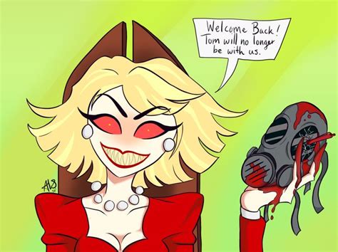 Katie Killjoy Kills Tom Hazbinhotel Art Vivziepop Geek Stuff Art