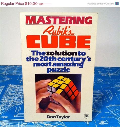 Mastering Rubiks Cube Book 1981 Solution How To Solve Puzzle Toys