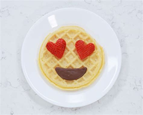 Emoji Waffles Know How You Feel Waffles Nerdy Nummies Food