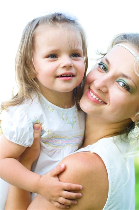 Mother And Daughter Stock Image Image Of Beauty Blond 33123139