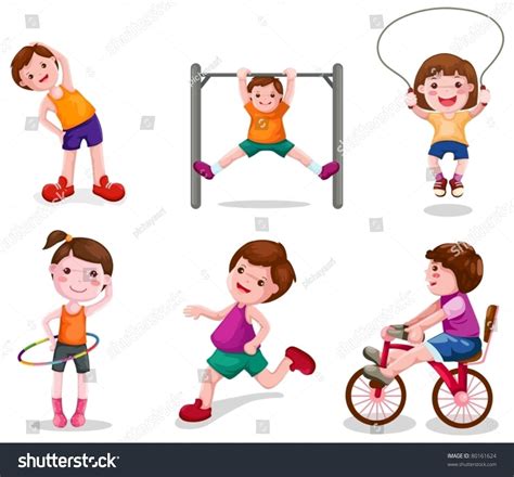 Exercising Clipart Physical Activity Exercising Physical Activity