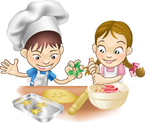 Cooking With Kids Download Pdf Clipart Clipartix