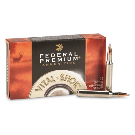 Federal Premium Vital Shok 270 Winchester Nosler Partition 150