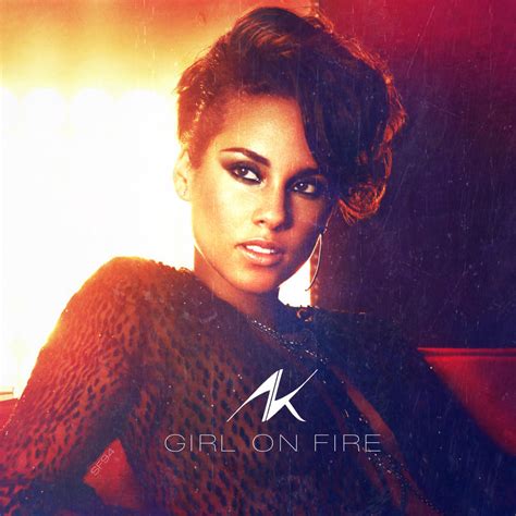 Alicia Keys Girl On Fire V2 By Shinodafan94 On Deviantart