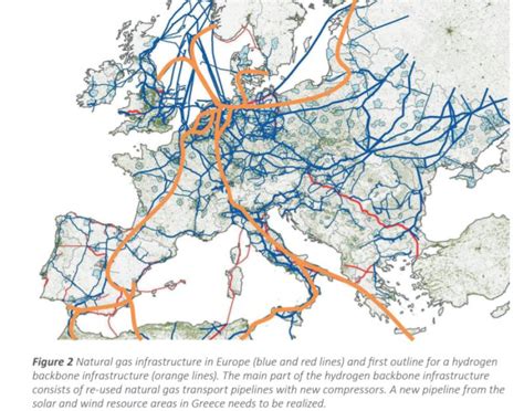 Linde Hydrogen Pipeline Map