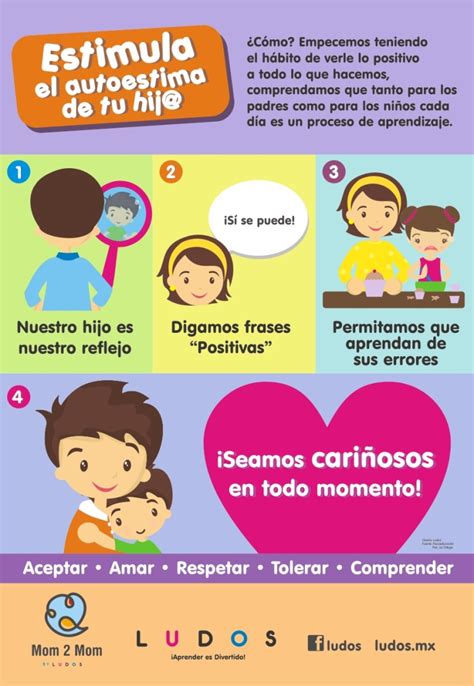 cómo estimular la autoestima en los niños infografía gesvin romero