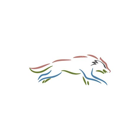 Gambar Desain Logo Serigala Serigala Logo Desain Png Dan Vektor