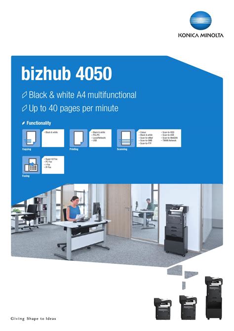 Choose the driver you need, or select from many other types of information specific to your machine. Bizhub 4050 Driver Download - Faniswinekmorskich Konica ...