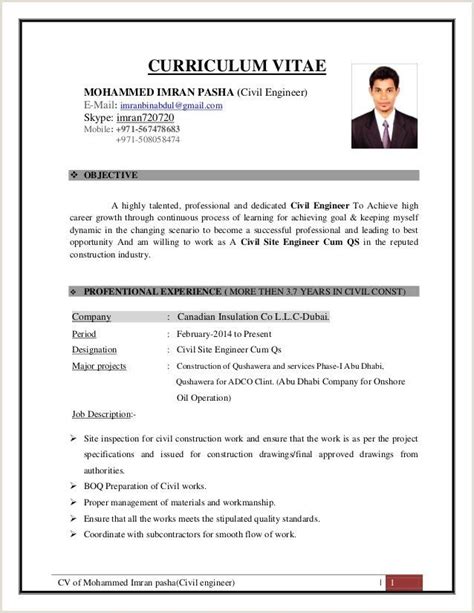 A civil engineer resume sample that gets jobs. Standard Cv format In Bd in 2020 | Job resume format ...