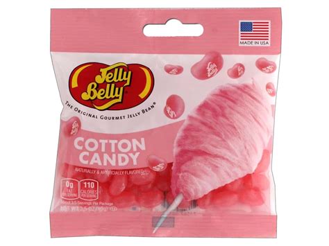 Jelly Belly Cotton Candy Flavoured Jelly Beans 99g Packet Lollies N