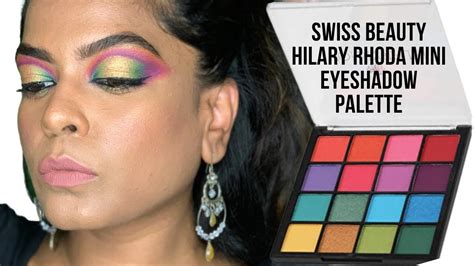 Hilary Rhoda Colourful Eyeshadow Cheapest Eyeshadow Palette Youtube