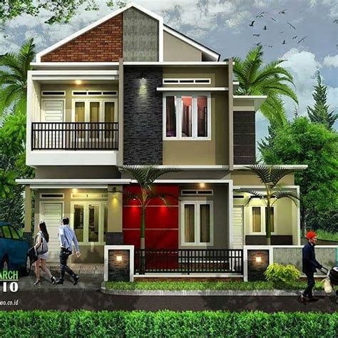 Click on the heart to add this to your favourite list. Model Rumah Tingkat 2 Minimalis Mungil Type 36 | Desain ...