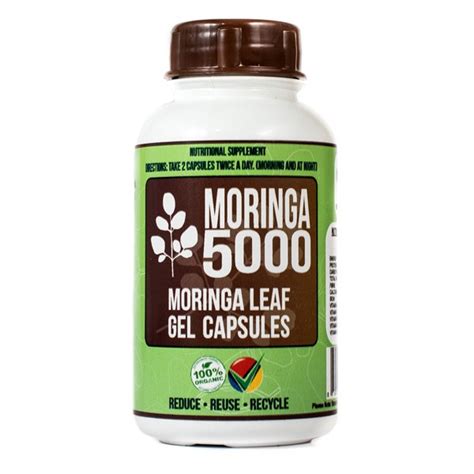 Moringa 5000 Moringa Leaf Gel Capsules For Sale ☑️ Nationwide Delivery