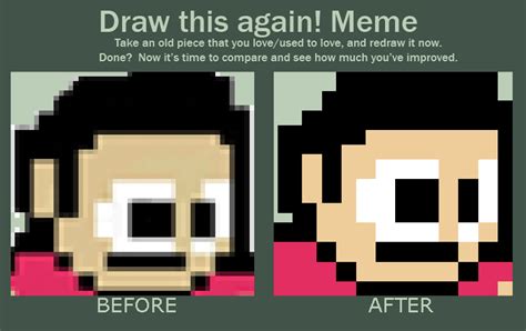 Pixel Art Grid Funny Memes