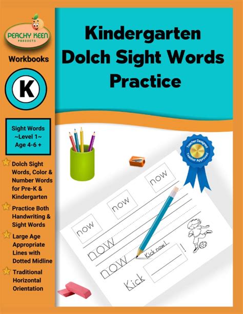 Buy Kindergarten Dolch Sight Words Workbook Over 100 Prek Kindergarten
