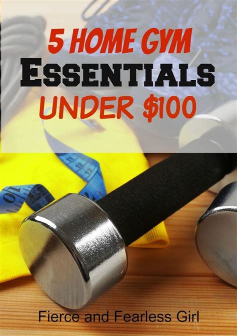 5 Home Gym Essential For Under 100 Dollars Gym Essentials