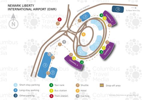 Newark International Airport Terminal Map