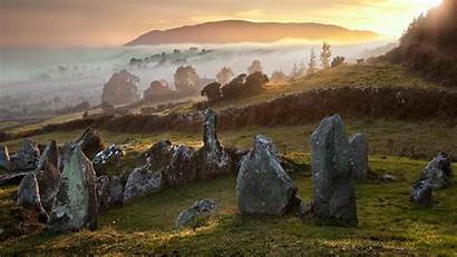 Countryside English Wallpapers Landscape Ireland Celtic Ancient