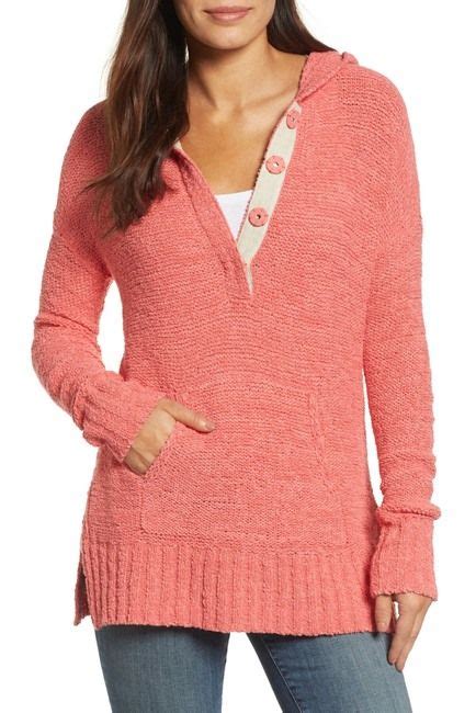 Caslon Beachy Hooded Knit Sweater Nordstrom Rack Knitted Hood Petite Outfits Knitted