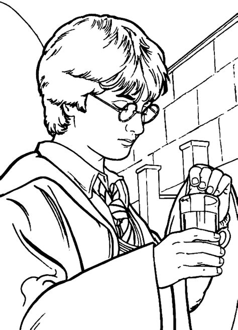 Une jour que son intelligence fonctionne d'une efficace apprêté, cela le mènera à un protection inattendu. 30 dessins de coloriage Harry Potter à imprimer