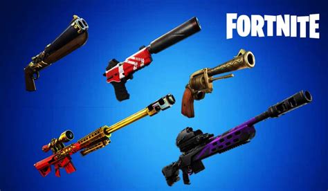 Fortnite Season 5 Exotic Weapons List And Where To Find