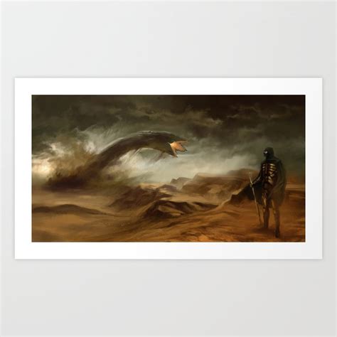 Sands Of Arrakis Art Print By Akreon Society6
