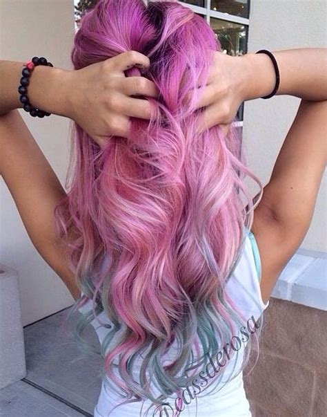 Creative Hair Color Cool Hair Color Hair Colors Pastel Hair Pink
