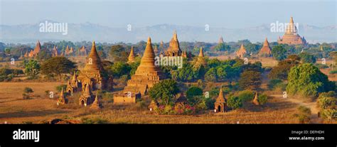 Bagan Pagan Myanmar Burma Asia Stock Photo Alamy