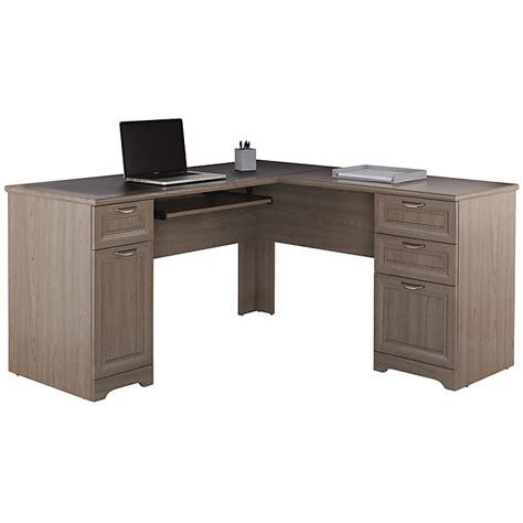 Realspace Magellan 59w L Shaped Desk Gray Item 822239 Office