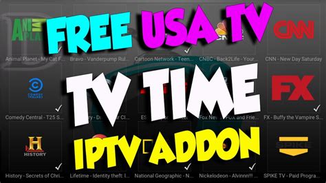 How To Install Tv Time Addon On Kodi Xbmc Free Usa Iptv Channels