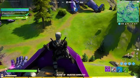 Fortnite Dance On Top Of Different Sentinel Heads At The Sentinel