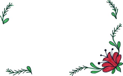 Polish your personal project or design with these flower border transparent png images, make it even more personalized and more attractive. 8 Flower Frame Drawing (PNG Transparent) | OnlyGFX.com