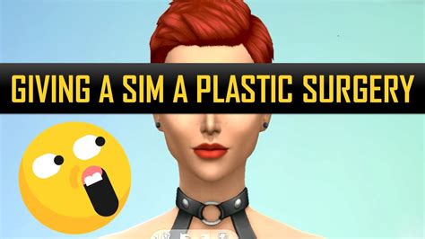 Giving A Sim A Complete Plastic Surgery On The Sims 4 Amazing