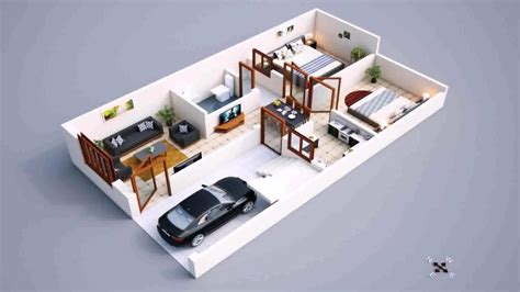 Ikea 600 sq ft home millennium apartments floor plan tiny. Modern 2018 800 Sq Ft House Plans with Car Parking | Small ...