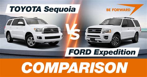 Toyota Sequoia Vs Ford Expedition Comparison