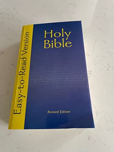 Holy Bible Easy To Read Version World Bible Translation Center