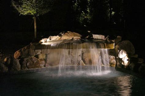 How To Light A Water Feature Creative Nightscapes