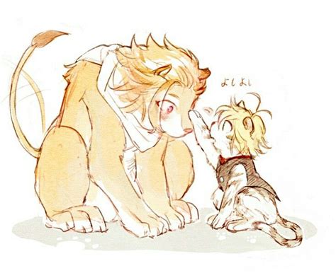Arthur Lion And Meliodas Cat Mooooon