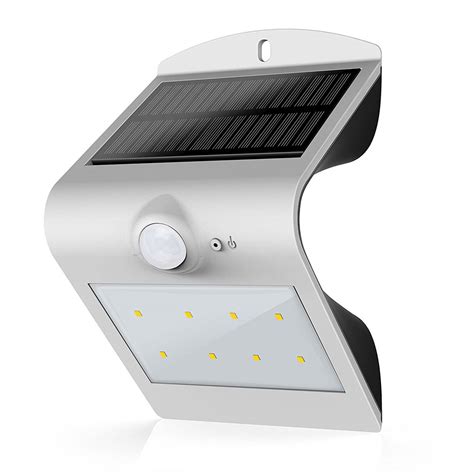 The motion detector is a pir sensor and can detect motion from up to 26 feet away in a 120° range, making these a great choice for the front walk or on the front of outbuildings. Atrium Solar Motion Sensor Light