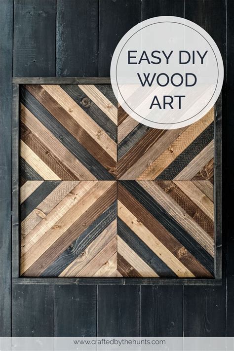 Make This Easy Diy Wood Wall Art Today Pine And Poplar Wood Wall