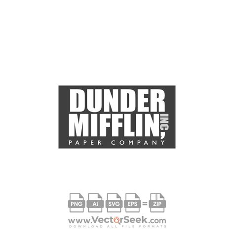 Dunder Mifflin Logo Vector Ai Png Svg Eps Free Download