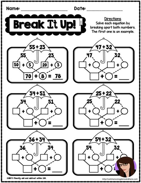 Free Fun Math Worksheets For 2nd Grade Schematic And Wiring Diagram