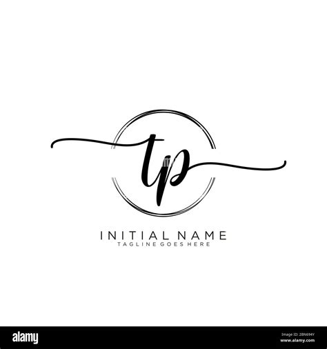 Initial Letter Tp Stock Vector Images Alamy